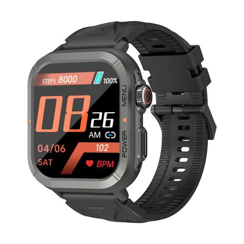 W30, 10-meter Water-resistance, Cool Sports, Fitness, 7 days typical battery usage - Black