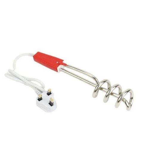 High Quality Portable Electric Water Heating Coil Immersion Heater - Red